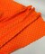 Bright Orange Minky Dot Fabric by the Yard, 60" Wide Ultra-Soft Plush Minky Fabric for Baby Blankets, Nursery Decor, Plush Toys & Sewing